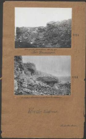 Südausgang der Westdurchfahrt. (Fort Douaumont)
