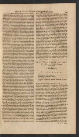 Ad Titulum XXII. Plus Valere, quod agitur, quam quod simulate concipitur.