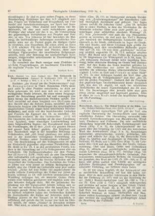 68 [Rezension] Meecham, Henry G., The Oldest version of the Bible