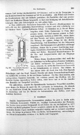 Fig. 133. Das städtische Baracken-Lazareth in Moabit