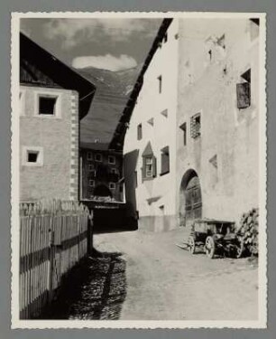 Straße in Zuoz