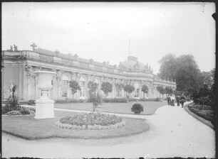 Potsdam, Schloss Sanssouci, Oberste Terrasse.