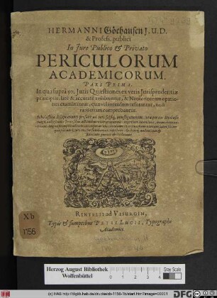 In qua supra 50. Iuris Quaestiones es veris Iurisprudentiae principiis, late & accurate resolvuntur ...