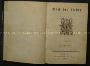 Buch der Lieder