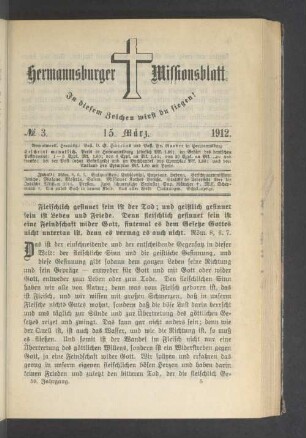 N°. 3. 15. März. 1912