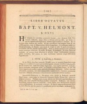 Liber Octavus. Bapt. V. Helmont