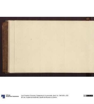 Skizzenbuch & Leerseite