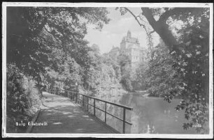 Kriebstein. Burg mit Stausee