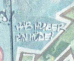 HAB HUNGER BiN MÜDE!