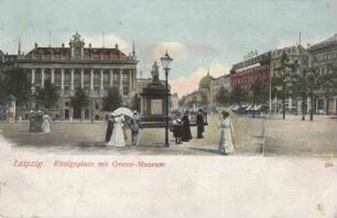 Leipzig: Königsplatz mit Grassi-Museum