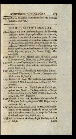 Scriptores Physiologici