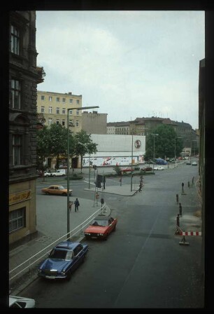 Diapositiv: Skalitzer Straße, Wiener Straße, Manteuffelstraße, 1986