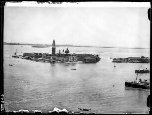 Venedig, Blick vom Campanile nach San Georgio