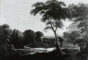 Landschaft mit Belvedere I