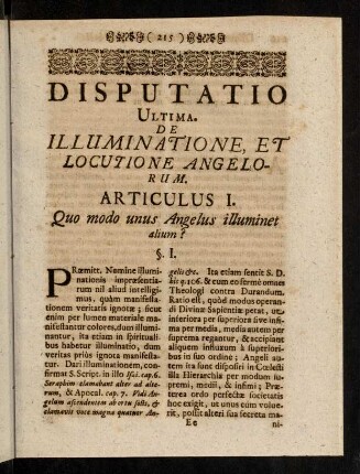 215-224, Disputatio VI.