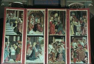 Altar in geöffnetem Zustand (1. Öffnung)