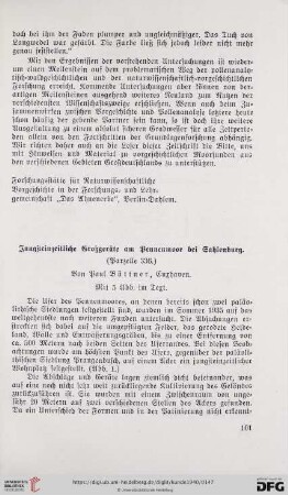 8: Jungsteinzeitliche Großgeräte am Pennenmoor bei Sahlenburg