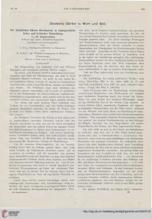 4: Die königlichen Gärten Oberbayerns in kunstgeschichtlicher und kritischer Beleuchtung, [9]