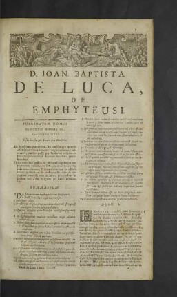 De Emphyteusi.