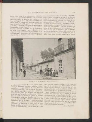 Calle de la Artillería. - Quezaltenango. - [Fotografía]