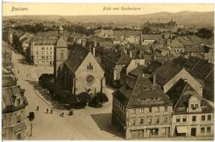 Bautzen. Blick auf Bautzen vom Reichenturm