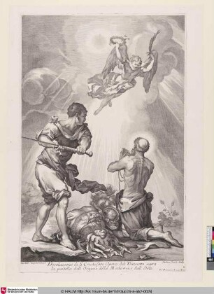 Decolazione di S. Cristoforo [Die Enthauptung des Hl. Christophorus; Christophe (Martyre de S.)]