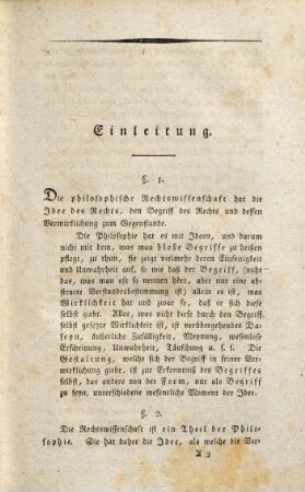 Grundlinien der Philosophie des Rechts