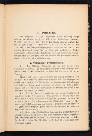 II. Schlachthof.