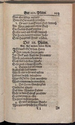 Der 111. - 120. Psalm