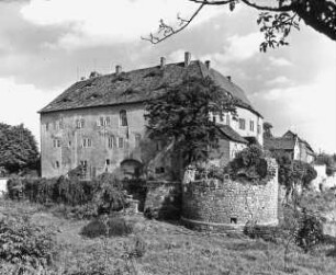Heldrungen, ehem. Schloss, von Südwesten