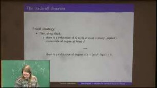 Size-Degree Trade-Off for Sums-of-Squares Proofs