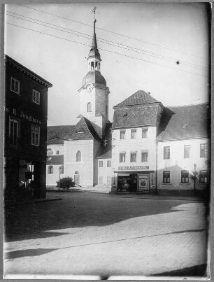 An der Stadtkirche in Bad Lausick