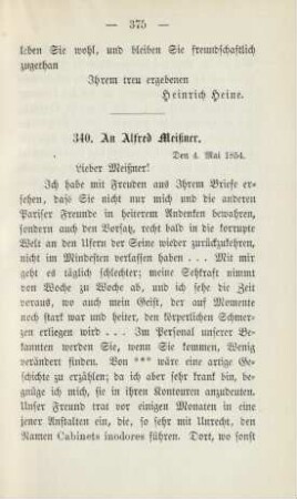 340. An Alfred Meißner