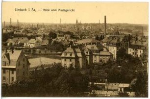 Limbach. Blick vom Amtsgericht