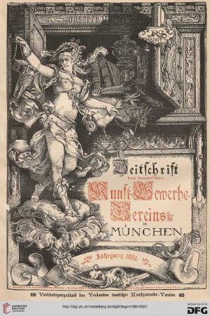 Zeitschrift des Bayerischen Kunstgewerbe-Vereins zu München: Monatshefte für d. gesammte dekorative Kunst