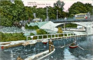 Leipzig-Co. : Partie and der Raschwitzer Brücke