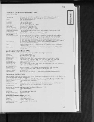 Zentralbibliothek Recht (FW)