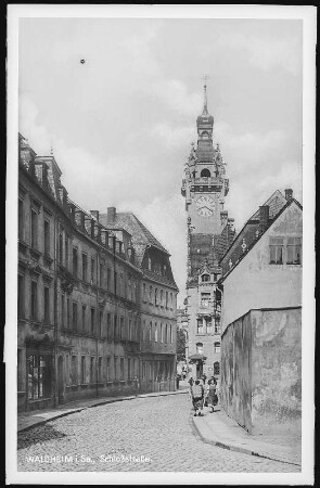 Waldheim. Schlossstraße