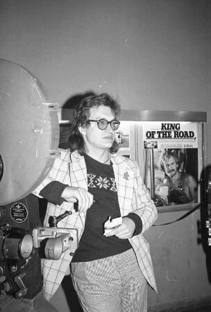 Premiere des Films "Im Lauf der Zeit " von Filmemacher Wim Wenders im Kino "Schauburg"