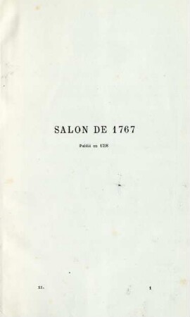 Salon de 1767. Publié en 1708
