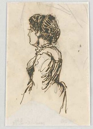 Bauernfeind, Gustav; Italien; Österreich; Schweiz; Studien- und Reiseskizzen - Figur (Studie)