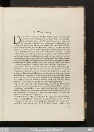 Ein Wort vorweg