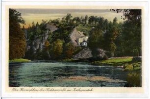 Lichtenwalde. Der Harrasfelsen bei Lichtenwalde