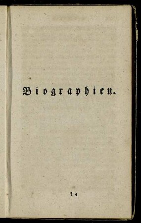 Biographien.