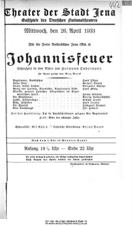 Johannisfeuer