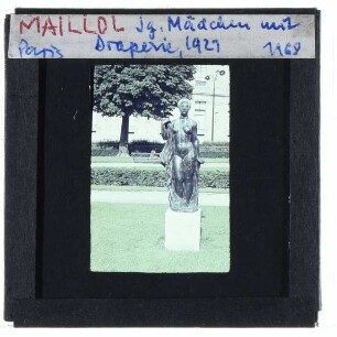 Paris, Maillol, Baigneuse à la draperie