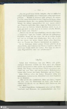 Idylle