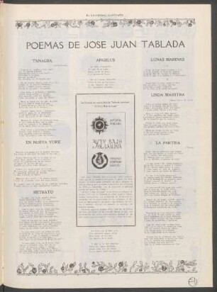 Poemas de José Juan Tablada