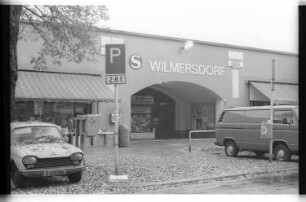 Kleinbildnegative: S-Bahnhof Wilmersdorf, 1979