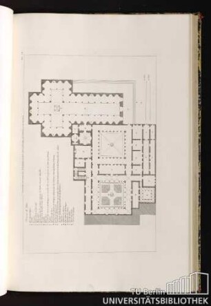 Pl. 75. Plan De L'Eglise Du St. Esprit Et De Couvent Des Augustins, A Florence.